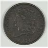 Image 1 : 1833 1/2 CENT C-1 VF/XF