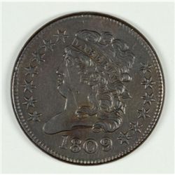 1809/6 1/2 CENT COHEN 5 AU-58