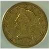 Image 1 : 1869-S $10 GOLD LIBERTY SEGS F-15