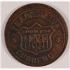 Image 1 : CIVIL WAR TOKEN (US COPPER) (TRADESMEN CURRENCY) VF