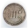 Image 3 : 1852 3 CENT SILVER, ICG MS-62 ORIGINAL!