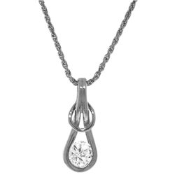 0.50ct Diamond Eternity Necklace in 14k Gold