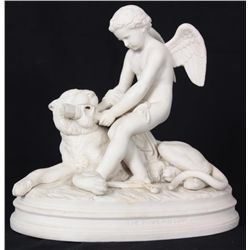 Parian Figural Grouping – The Power Of Love