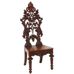 Mitchell & Rammelsberg Carved Slipper Chair