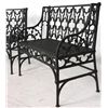 Image 10 : 3 Gothic Iron Benches