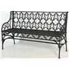 Image 4 : 3 Gothic Iron Benches
