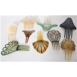 9 Vintage Hair Combs
