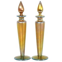 Pr. Steuben Aurene Glass Perfumes