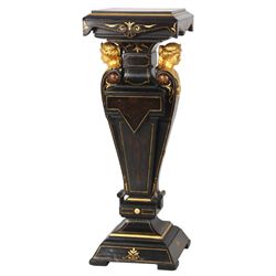 Renaissance Revival Bronze Mounted Pedestal
