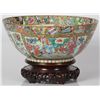 Image 1 : Large Rose Mandarin Punch Bowl