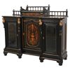 Image 1 : Inlaid & Ebonized Renaissance Revival Credenza