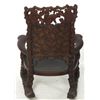 Image 8 : Large Black Forest Carved Rocking Chair