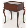 Image 10 : Inlaid Walnut Lift Top Sewing Stand