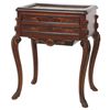 Image 1 : Inlaid Walnut Lift Top Sewing Stand