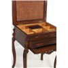 Image 3 : Inlaid Walnut Lift Top Sewing Stand