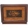 Image 8 : Inlaid Walnut Lift Top Sewing Stand