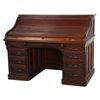 Image 1 : Walnut S-Roll Top Desk