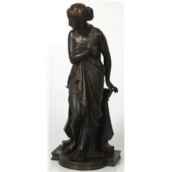 A.J. Peiffer Figural Bronze Woman
