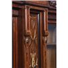 Image 4 : Walnut Renaissance Revival 2 Door Bookcase