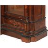 Image 9 : Walnut Renaissance Revival 2 Door Bookcase