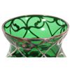 Image 4 : Silver Overlay Floriform Vase