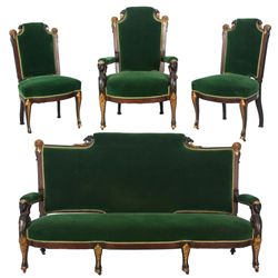 4 Pc. Pottier & Stymus Parlor Set
