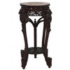 Image 2 : Chinese Export Carved Marble Top Stand