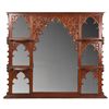 Image 1 : Carved Gothic Walnut Mirror