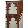 Image 3 : Carved Gothic Walnut Mirror