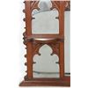 Image 4 : Carved Gothic Walnut Mirror