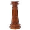 Image 1 : Carved Walnut Gothic Pedestal