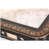 Image 10 : Ebonized & Inlaid Onyx Top Table