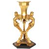 Image 1 : Gilt Carved Winged Angel Pedestal