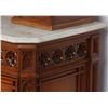 Image 10 : Marble Top Gothic Walnut Dresser