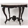 Image 2 : Rosewood Turtle Top Marble Top Table