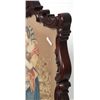 Image 9 : Carved Walnut Tapestry Fire Screen