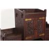 Image 5 : Aesthetic Carved Walnut Writing Desk
