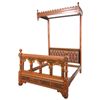 Image 2 : 4 Pc. Inlaid Walnut Bedroom Set