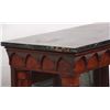 Image 6 : Mahogany Marble Top Pier Table