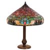 Image 1 : Handel 20 in. Leaded Table Lamp