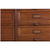 Image 5 : 20 Dwr. Oak Lock Side File Cabinet