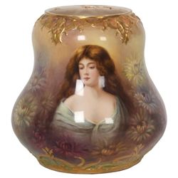 Large Royal Bonn Portrait Vase