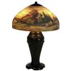 Image 1 : Handel 18 in. Reverse Painted Table Lamp
