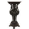 Image 1 : Ebonized Figural Renaissance Pedestal