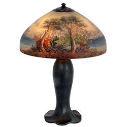 18 in. Handel Reverse Painted Table Lamp