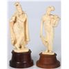 Image 1 : 2 Pcs. Carved Ivory Figures
