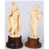 Image 2 : 2 Pcs. Carved Ivory Figures