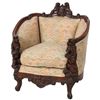 Image 3 : 2 Pc. Lion Carved Walnut Parlor Set