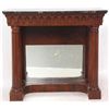 Image 2 : Mahogany Marble Top Pier Table