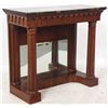 Image 8 : Mahogany Marble Top Pier Table